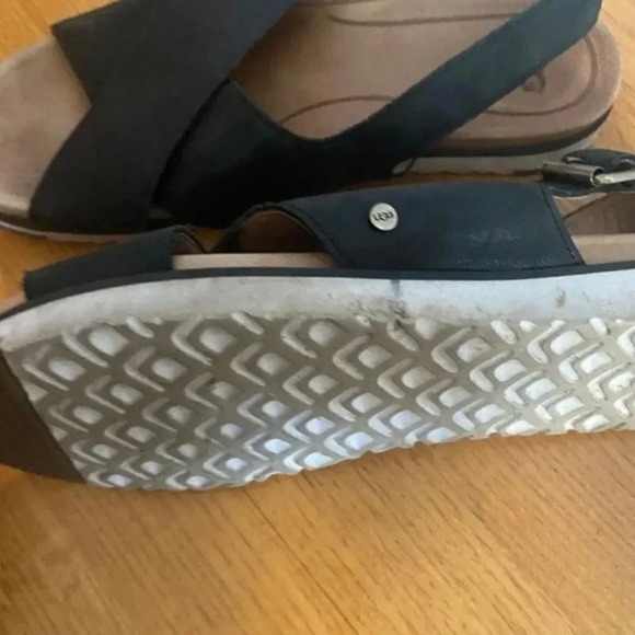 UGG Leather Slingback Sandals - Picture 3 of 11